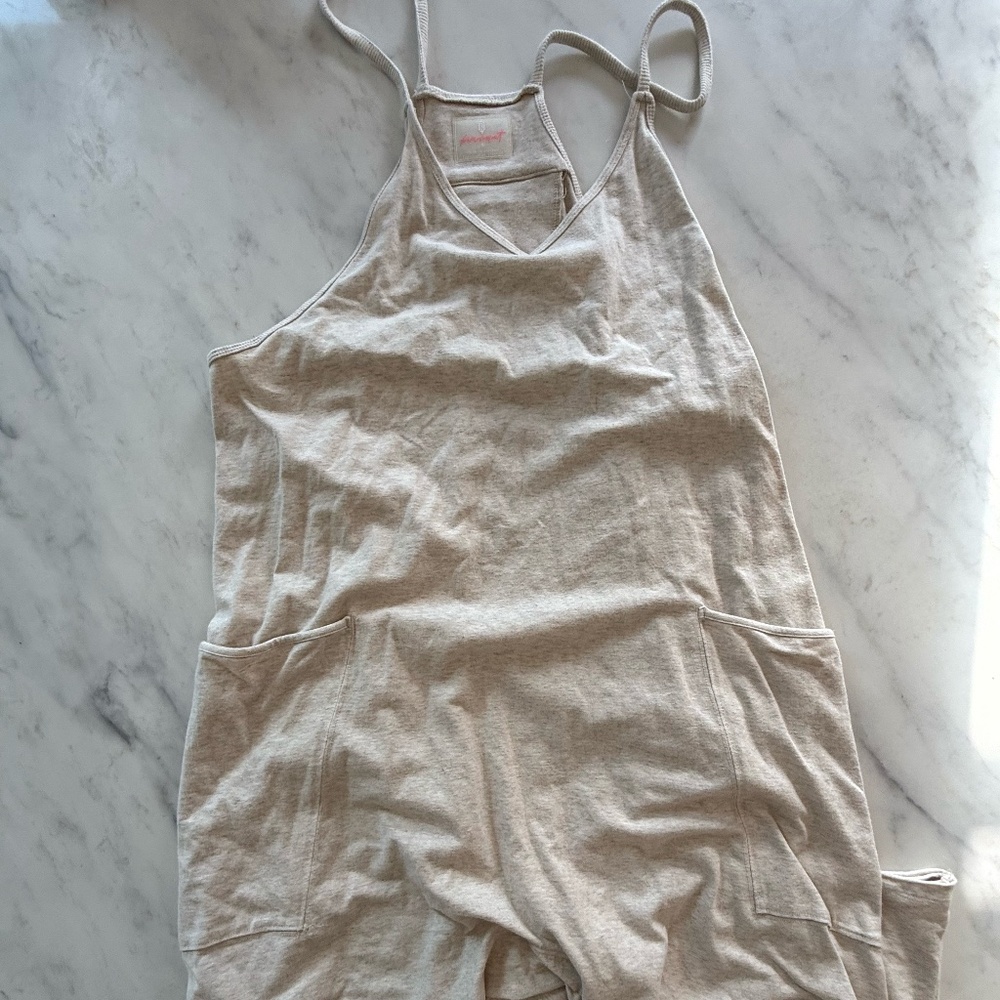 FP Movement Hot Shot Jumpsuit Toasted Coconut Small